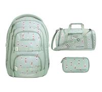 Southbag coocazoo Porter Schulrucksack-Set 3tlg inkl. Sporttasche und Schlamperbox (Dancing Dots V2)