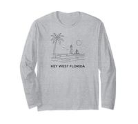 Southernmost Point Key West Florida Keys Souvenir Langarmshirt