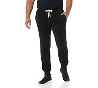 Southpole Herren 1570 Basic Active Sweatpants Fleece Jogger, Schwarz, 3XL