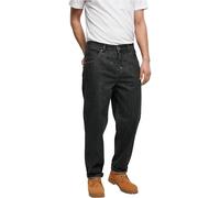 Southpole Herren 3D Embroidery Denim raw Black, 30