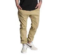 Southpole Herren Basic Stretch Twill Jogger Pants-Reg and Big & Tall Sizes Lässige Hose, Deep Khaki, 4XL