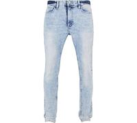 Southpole Herren Stretch Signature Denim Hose, lt.Sand Blue, 34/30