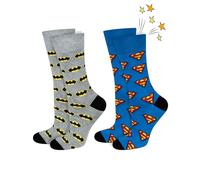 soxo DC Comics Batman Socken Herren - Lustige Geschenke Für Männer 40-45