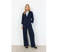 Soyaconcept Kurzblazer SC-SIHAM 97 mit Raffungen – 95% Polyester/5% Elasthan – Navy, Gr. S