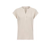 soyaconcept® Blusenshirt mit Leinen-Anteil Damen sand, L