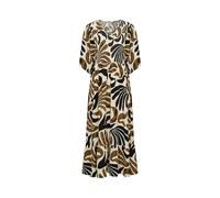 SOYACONCEPT Damen Maxi Kleid SC-FELDI 4 (c Butternut Combi) Größe S