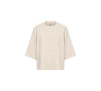Strickpullover SOYACONCEPT "SC-ORLEAN 1", Damen, Gr. XL, cream melange, Strick, Obermaterial: 74% Polyamid, 24% Polyester, 2% Elasthan, meliert, modisch, Langarm, Pullover (69265762-XL) cream melange