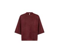 soyaconcept® Strickpullover Damen bordeaux, L