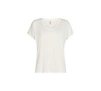 SOYACONCEPT Damen Sc-marica 32 Classic V-neck T-shirt T Shirt, Offwhite, XL EU