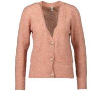 SOYACONCEPT Damen Strickjacke Langarm, V-Ausschnitt rosa meliert (DE/NL/SE/PL, Alphanumerisch, XL, Regular, Regular, rosa meliert)