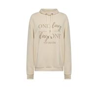 Sweatshirt SOYACONCEPT "SC-BANU 256", Damen, Gr. XL, beige (cream), Sweatware, Obermaterial: 48% Modal, 48% Polyester, 4% Elasthan, unifarben, modisch, Rundhals, Langarm, Sweatshirts (92885467-XL) cre