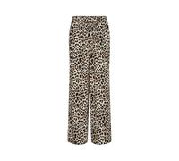 SOYACONCEPT Damenhose SC-Pietta, Viskosehose, Culotte, Leoprint, Sand, XL