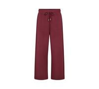 Jogger Pants SOYACONCEPT "SC-BANU 33", Damen, Gr. M, N-Gr, dunkelrot, Sweatware, Obermaterial: 48% Modal, 48% Polyester, 4% Elasthan, unifarben, modisch, gerade knöchellang, Hosen, mit geradem Bein (4