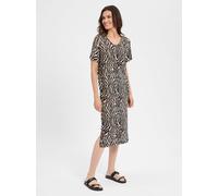 soyaconcept® Kleid mit Leinen-Anteil Damen schwarz, S