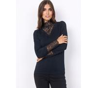 soyaconcept® Langarmshirt Damen schwarz, XL