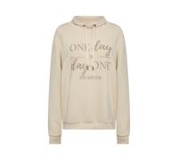 Sweatshirt SOYACONCEPT "SC-BANU 256", Damen, Gr. L, beige (cream), Sweatware, Obermaterial: 48% Modal, 48% Polyester, 4% Elasthan, unifarben, modisch, Rundhals, Langarm, Sweatshirts (92885467-L) cream