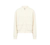 Kurzjacke SOYACONCEPT "SC-BANU 283", Damen, Gr. XL, cream, Web, Obermaterial: 48% Modal, 48% Polyester, 4% Elasthan, unifarben, regular fit normal, Jacken Kurzjacke (11628037-XL) cream