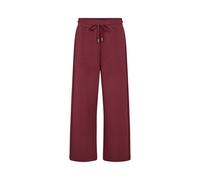 Jogger Pants SOYACONCEPT "SC-BANU 33", Damen, Gr. M, N-Gr, dunkelrot, Sweatware, Obermaterial: 48% Modal, 48% Polyester, 4% Elasthan, unifarben, modisch, gerade knöchellang, Hosen, mit geradem Bein (4