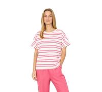 Soyaconcept T-Shirt SC-BARNI 50 Damen gestreift mit Rundhalsausschnitt Rapture Rose Combi XS