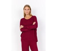soyaconcept "SC-BIARA 1" bequemer Pullover, elastische Viskose-Qualität in melierter Optik (47494413-L)