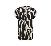 Soyaconcept Regular Fit Bluse aus Viskose mit V-Ausschnitt Modell 'CHANISE' in BLACK, Größe S