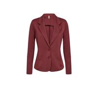 Blusenblazer SOYACONCEPT "Soya Concept Blazers SC-DANIELA", Damen, Gr. S, rot (4985 oxblood rot), Obermaterial: 73% Polyester - PES, 24% Viskose, 3% Elasthan, Blazer Blusenblazer (72218016-S) 4985 oxb
