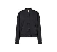 Blouson SOYACONCEPT "SC-DANIELA 11", Damen, Gr. M, schwarz, Web, Obermaterial: 73% Polyester, 19% Viskose, 8% Elasthan, unifarben, modisch, Langarm, Jacken (46047239-M) schwarz