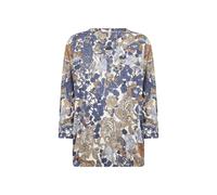 Soyaconcept Regular Fit Bluse aus Viskose-Mix Modell 'Felicity' in Marine, Größe XL