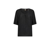 V-Shirt SOYACONCEPT "SC-KIRIT 19", Damen, Gr. L, schwarz (9999 schwarz), Single Jersey, Obermaterial: 65% Polyester, 35% Viskose, unifarben, V-Ausschnitt, Shirts V-Shirt (87260308-L)