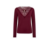 Soyaconcept Regular Fit Longsleeve aus Lyocell-Mix Modell 'Marica' in Bordeaux, Größe S