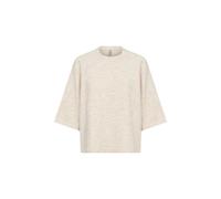 Strickpullover SOYACONCEPT "SC-ORLEAN 1", Damen, Gr. XL, cream melange, Strick, Obermaterial: 74% Polyamid, 24% Polyester, 2% Elasthan, meliert, modisch, Langarm, Pullover (69265762-XL) cream melange