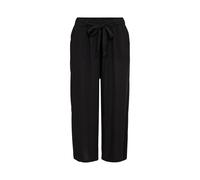 Soyaconcept Culotte aus Viskose mit Bindegürtel in Black, Größe XS