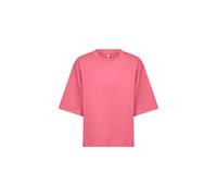 Kurzarmhemd SOYACONCEPT "Soya Concept T-shirt SC-BANU", Damen, Gr. M, Normalgrößen, 4390 rapture rose, Obermaterial: 48% Modal, 48% Polyester, 4% Elasthan, Hemden (98075525-M) 4390 rapture rose