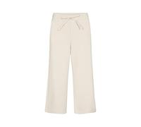 Soyaconcept Wide Leg Sweatpants mit Tunnelzug Modell 'Banu' in Offwhite, Größe XS