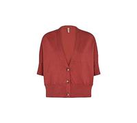 Soyaconcept Women's SC-Dollie 712 Damen Strickjacke, Rot, Small