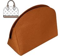 Soyizom Filztasche Organizer Handtascheneinsatz Passend für Alma BB PM Einsatz Tote Organizer für Damen Geldbörse Beutel Innen Tasche in Tasche(BB,Braun)