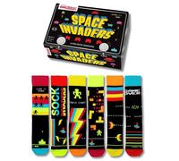 Space Invaders Oddsocks Socken in 39-46 im 6er Set - Strumpf