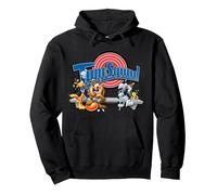 Space Jam Tune Squad Gruppe Pullover Hoodie, Unisex für Erwachsene, Schwarz, M