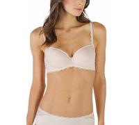 Bügel-BH MEY "SERIE AMOROUS", Damen, Gr. 80, Cup D, beige (baily), Spitze, Obermaterial: 77% Polyamid, 23% Elasthan, unifarben, BHs Bügel-BH, verstellbare BH-Träger verleihen optimalen Sitz (10159303-