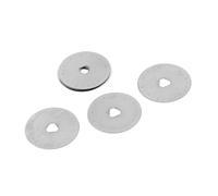 Spacnana 45-mm-Rotationsschneiderklingen, Langlebige Ersatzklingen aus Legiertem Stahl Zum Schneiden von Stoff, Leder, Papier und Mehr - 10er-Pack