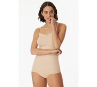 Schiesser Damen 2er Pack Spaghettitop sand 174388-410 - 44