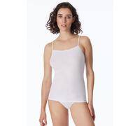 SCHIESSER Damen Spaghettitop, 2er Pack - Single Jersey, Serie 95/5, uni Weiß 4XL