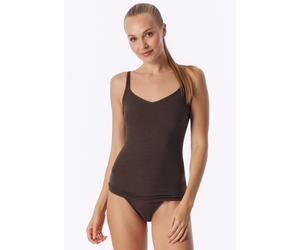 Spaghetti-Top deep brown - Personal Fit M