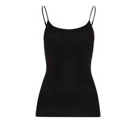 HANRO Damen Spaghetti Top Cotton Seamless (0019 black), Gr. M