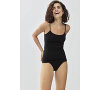 Mey - Organic - Spaghetti-Träger-Top Schwarz 40