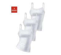 H.I.S Spaghettitop Damen weiß Gr.36/38