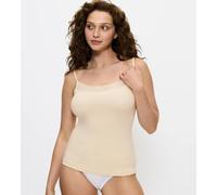 Triumph International Trägertop mit Spitzenbesatz Beige Größe S