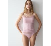 Spaghettitop TRIUMPH "Feel of Modal", Damen, Gr. XL, sophia, Spitze, Obermaterial: 87% Modal, 13% Elasthan, figurbetont hüftbedeckend, ohne Ausschnitt, Tops, sehr weich (99719356-XL) sophia