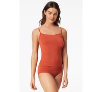 Spaghettitops 2er-Pack terracotta/creme - Modal Essentials 42