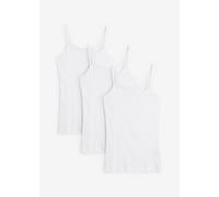 Spaghettiträger-Top aus reiner Baumwolle (3er Pack) 48/50 (XL)